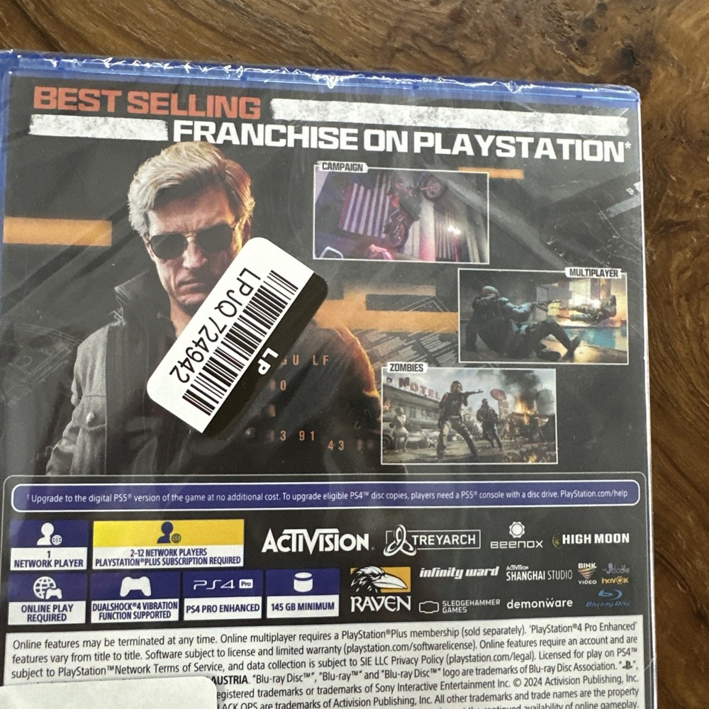 Call of Duty®: Black Ops 6 -Cross-Gen Bundle - PlayStation 4 Brand New Sealed - Picture 6 of 6